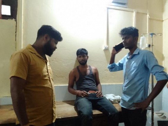 Increasing violence on oppositions: A Congress worker was beaten up brutally by miscreants, Khowai Increasing violence on oppositions: A Congress worker was beaten up brutally by miscreants, Khowai